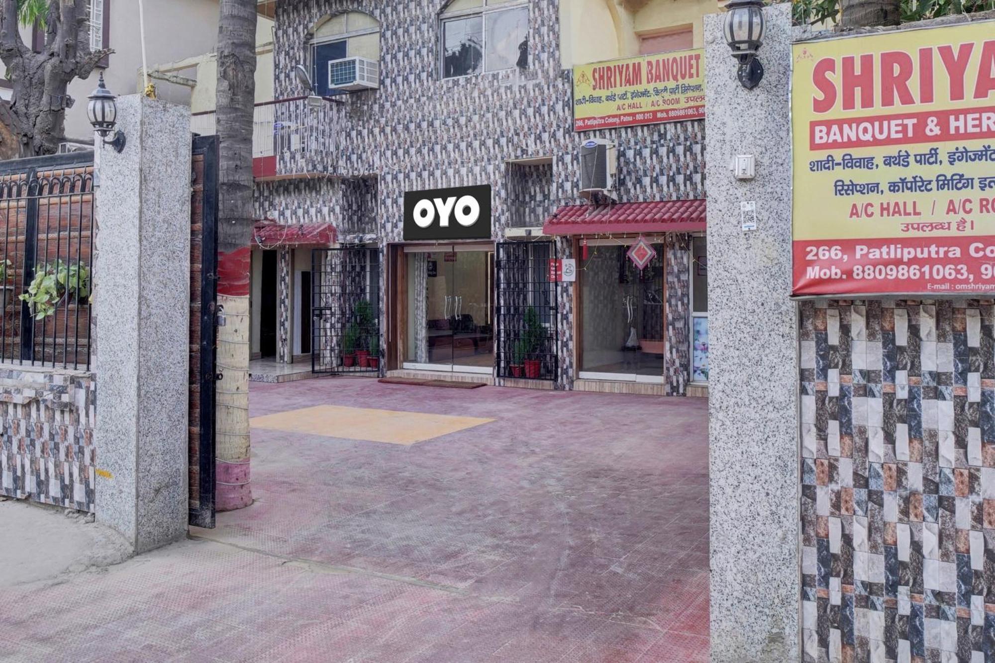 Super Hotel O Om Shriyam Banquet And Heritage Patna  Eksteriør bilde